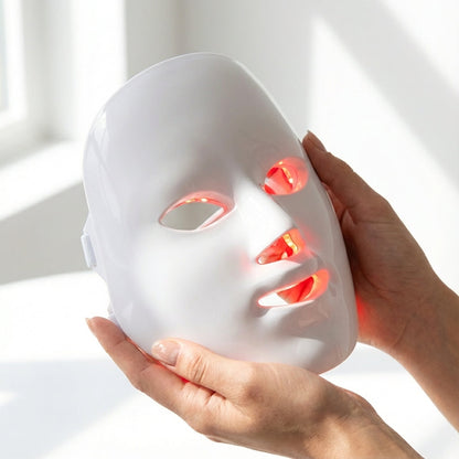 قناع الضوء الأحمر السحري